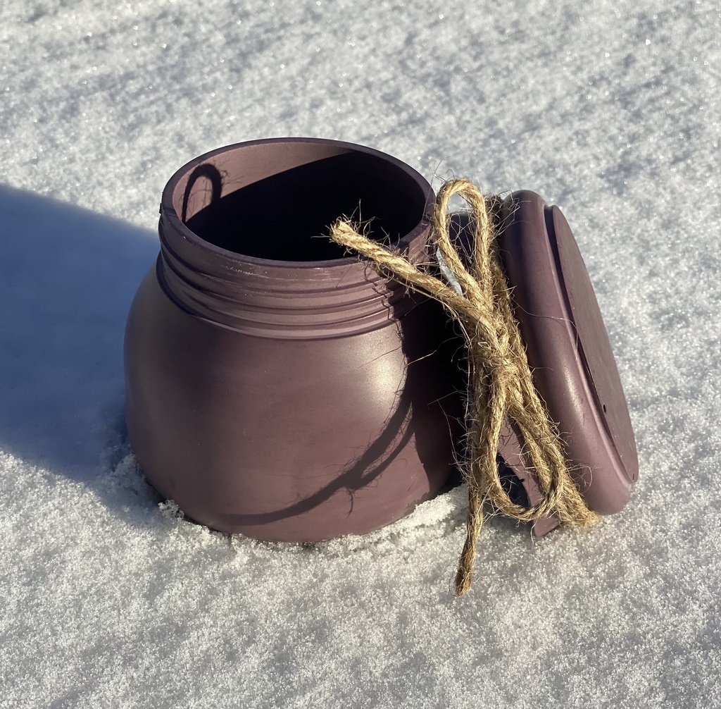 POT "MIEL" FEUILLES