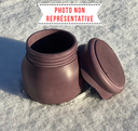 POT "MIEL" MARBRÉ