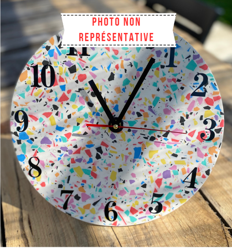 HORLOGE FEUILLES