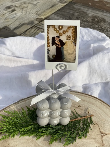 CUBE PHOTO FEUILLES