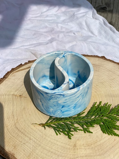 POT YIN YANG MARBRE